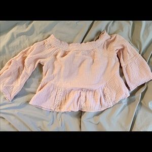 off the shoulder blouse